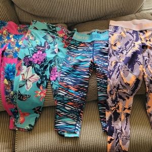 Girls Nike Pro, Under Armour, GapFit Athletic pants